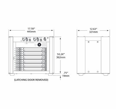 ETC Sensor Portable Dimmer Pack 12 Channel 20A Camlok In, Edison Out - Image 3